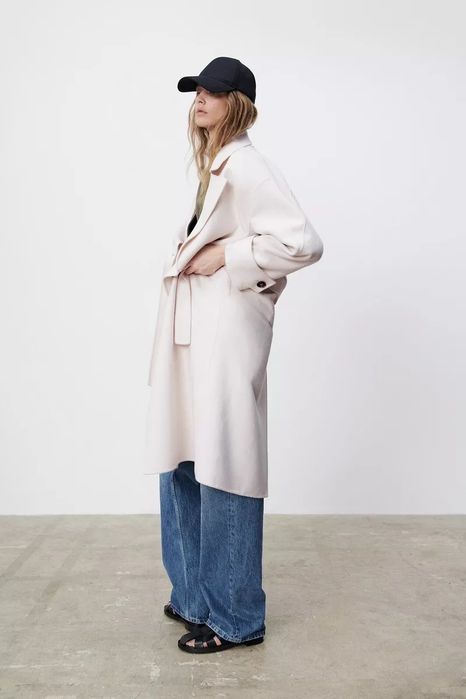 Palton lână Zara limited edition