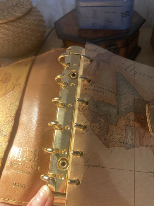 Agenda Alviero Martini  fabricata in Italia in stare f buna