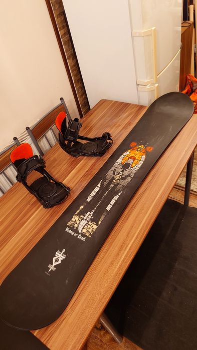 Placa Snowboard Nitro Team Series 158 cu legaturi Salomon M/L