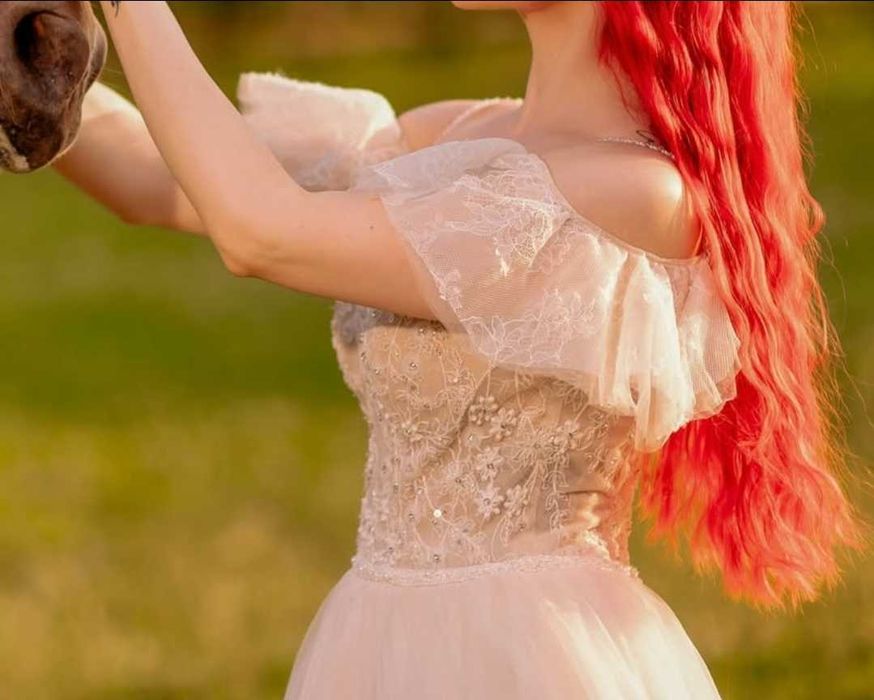 Rochie Mireasa Ivoire Anne's Bridal Stil BOHO impecabila!