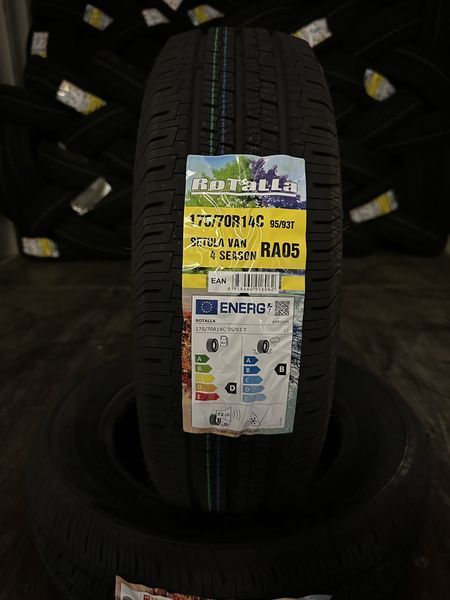 Нови всесезонни бусови гуми Rotalla 4 Season 175/70R14C 95/93T НОВ DOT