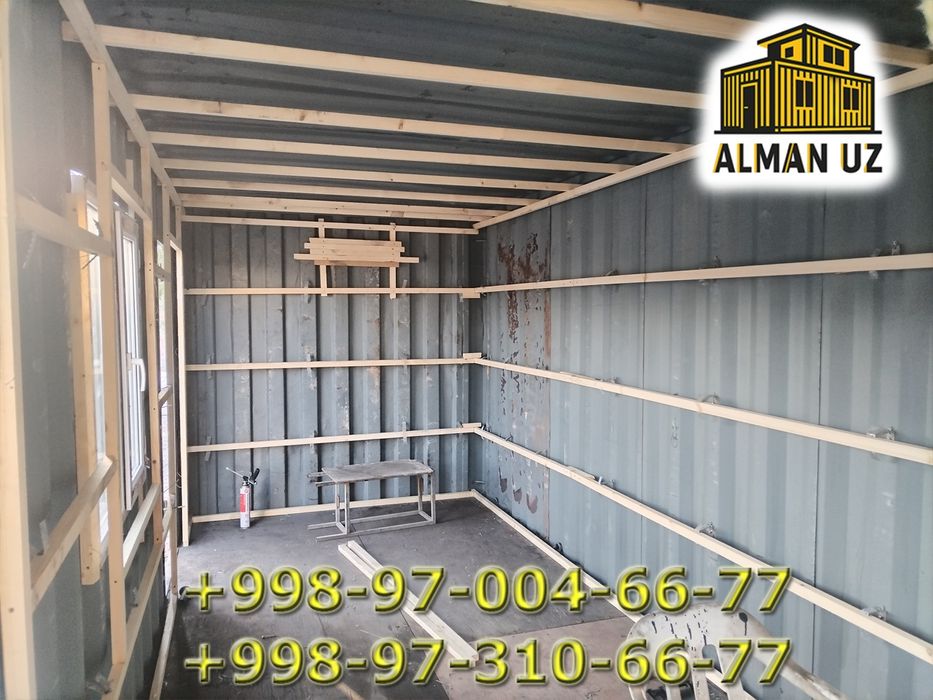 Контенер уй магазин офислар контайнер