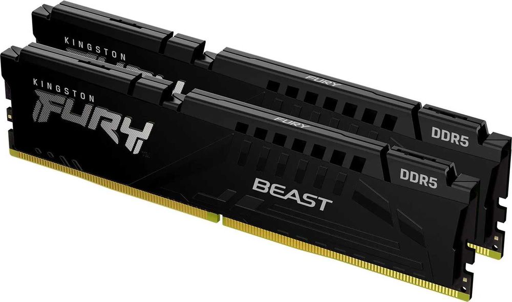 KIT Memorie PC 32GB DDR5 5600MHz Kingston FURY Beast CL36 nou Sigilat