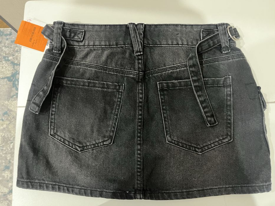 Джинсовая мини юбка из Bershka