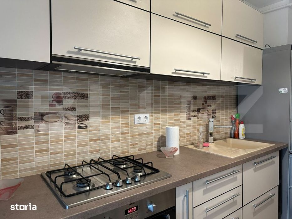 Apartament 1 camera decomandat, 39 mp + terasa 6 mp, Pietroasa