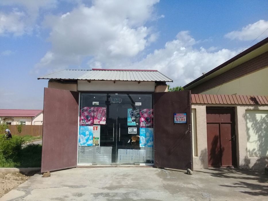 Do'kondan chiqqan oynali eshik