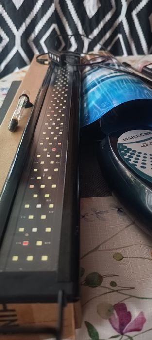 Лед осветление,аератор, нагревател за аквариум