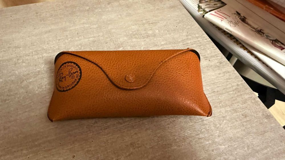 Ochelari de Soare Ray-Ban Wayfarer - Negru Lucios + Toc