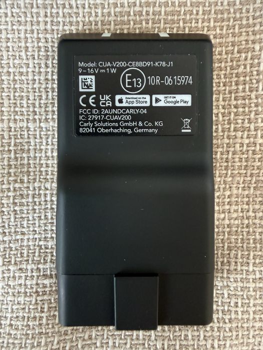 Carly - OBD adapter, без активиран софтуер