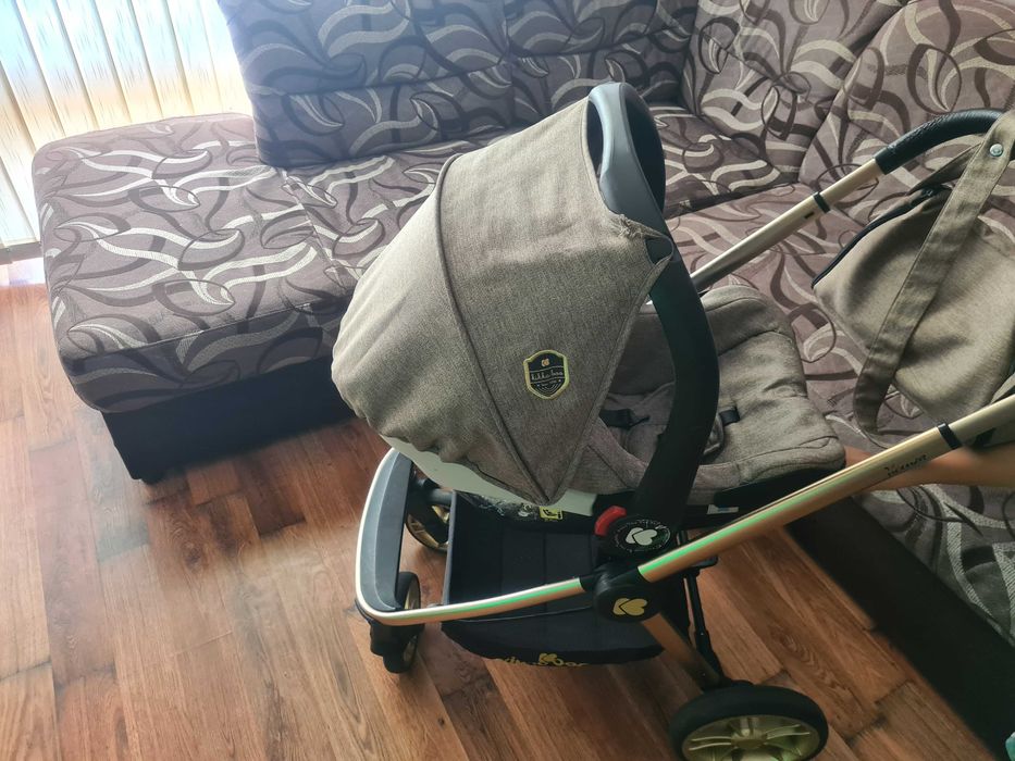 Детска количка 3 в 1 KikkaBoo Vicenza Luxury