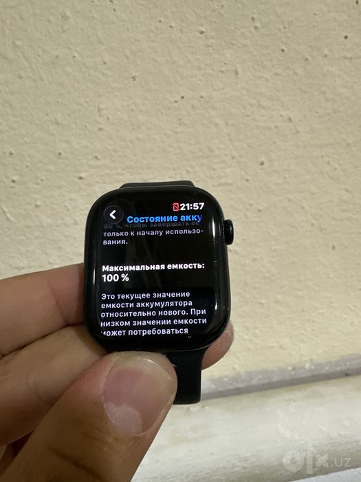 Apple watch 10 series 46 mm Batarekasi 100%