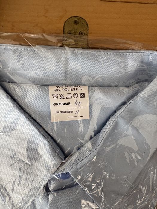 Cămăși Pompieri IGSU Bărbați Bleu 40 II (M) Noi în Ambalaj