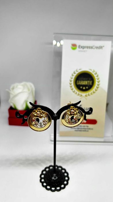 Cercei Aur 14K 5.40g (AG1 Alexandru B54034) - Garantie 2 ani!
