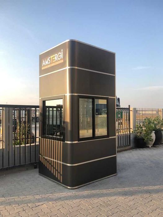 КПП будка 2.5×2.5 м —срок службы 10+ лет