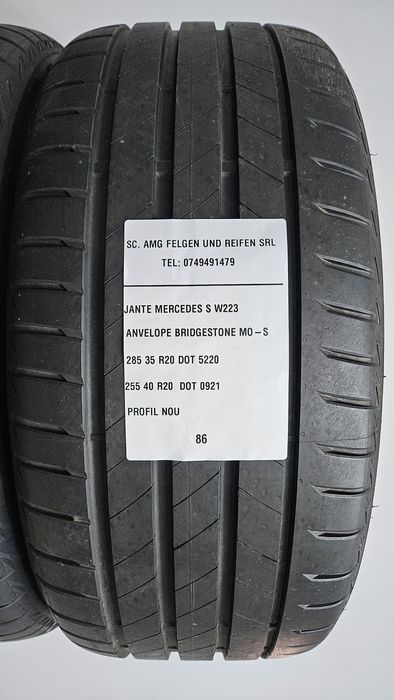 Anvelope Bridgestone MO-S 285 35 20 - 255 40 20