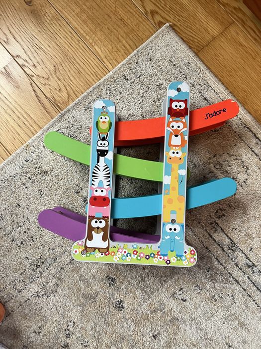 Дървена писта за колички