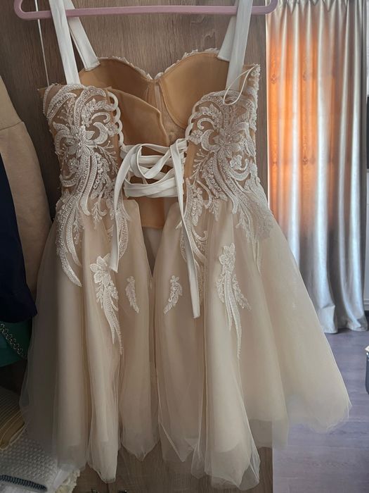 Rochie cununie scurtă