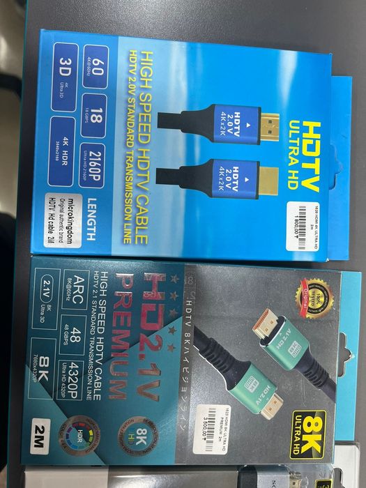 Продам кабеля HDMI, VGA, DP, переходники (Адаптеры)