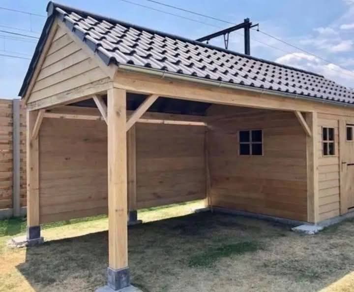 Foisoare și terase pergole magazie pentru depozitare garaje auto din l