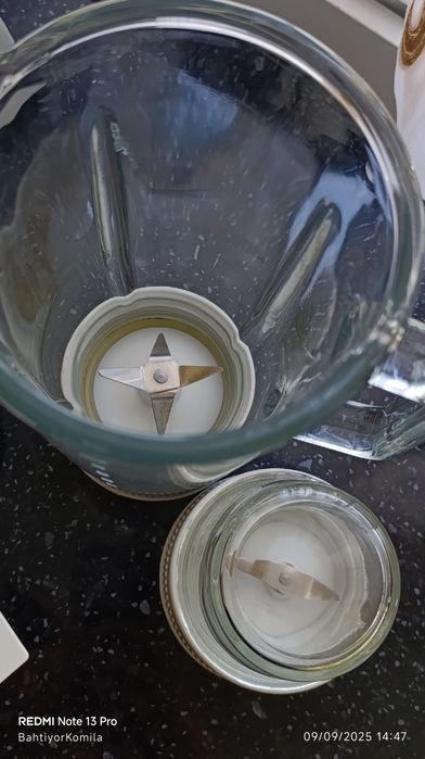 Murch zira maydalagich  blendr yahshi ishlidi