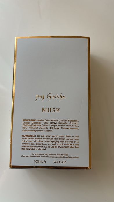 My Geisha Musk Extrait de Parfum 100 ml – Nou