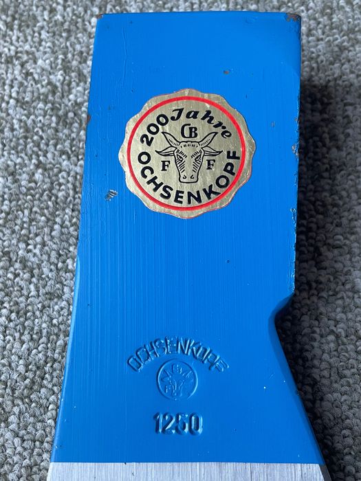 Ochsenkopf 1250 гр. Охсенкопф, Брадва , Острие, Топор Перфектен