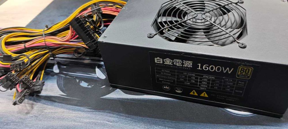 Блок питания 1600w GOLD 80 Plus