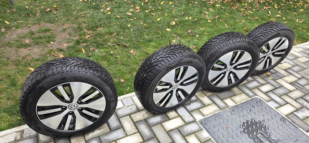 Vand  jante  vw originale + anvelope iarna