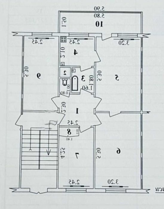 Продаю 4х- комнатную квартиру в Учтепинский район кафе Бухара 13 кварт