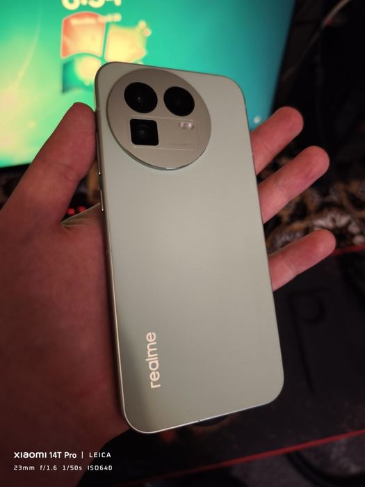 realme GT8 green, 12+256Gb, full box, ca nou (cititi anuntul!)