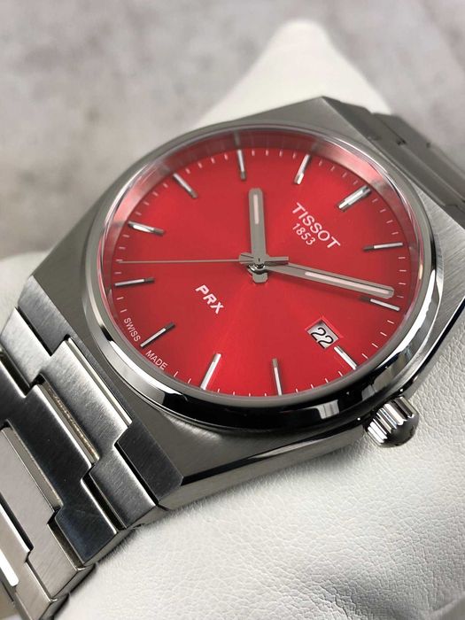 Ceas Tissot PRX ROSU 40mm T137 . 410 . 11 . 421 . 00