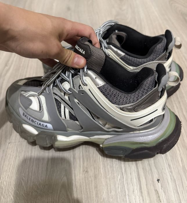 ULTIMELE PERECHI!! Adidasi / Sneakers Balenciaga Track Gri  Marime 38 Unisex