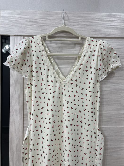 Летнее платье в цветочек