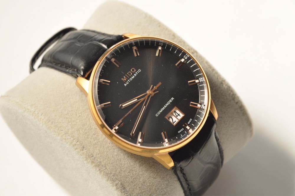 Ceas Mido Commander Big Date Automatic Aur Roz Ref. M021626 A Caliber 80