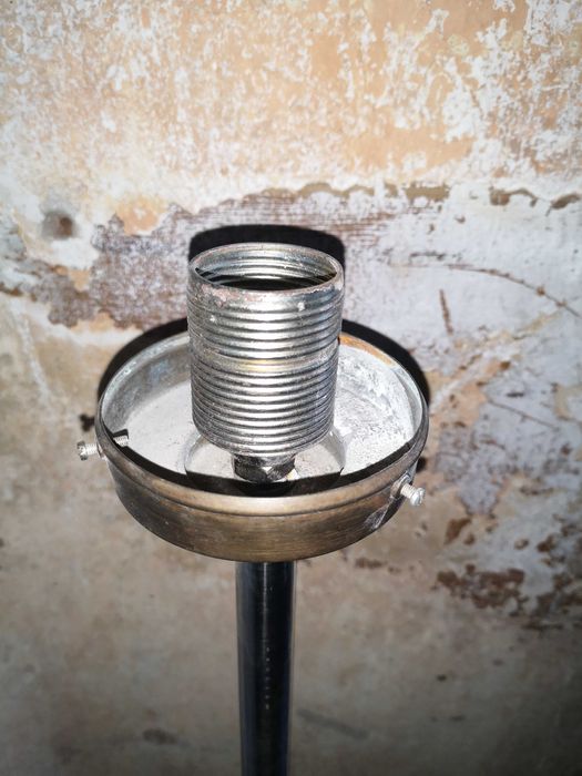 Ретро винтидж дървена лампа лампион