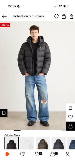 Geaca cu puf Calvin Klein barbati