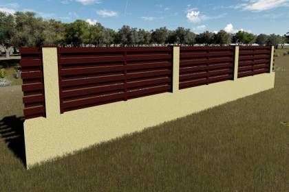 Execut garduri diferite modele și dimensiuni