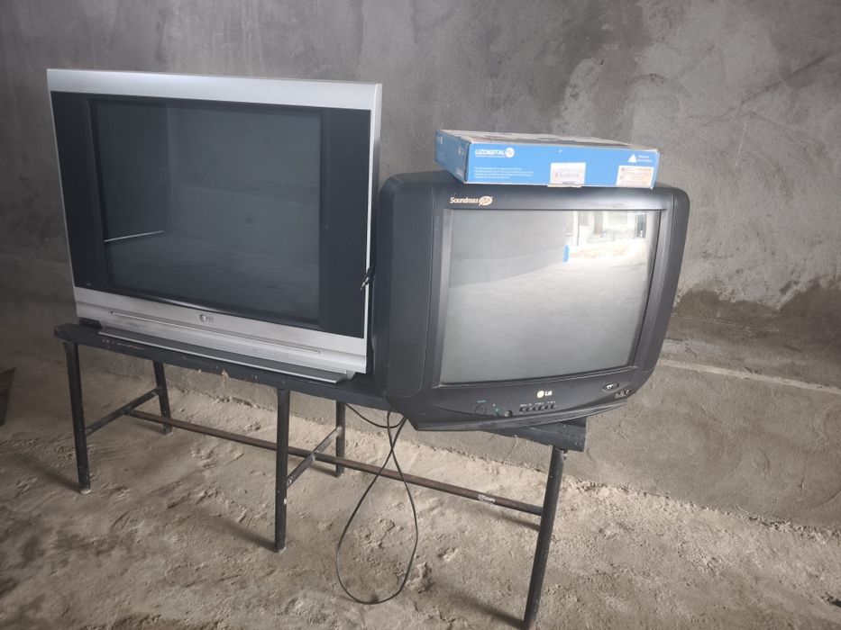LG televizor 21va72 diaganal.Uzdigital tuner T2 formt Rossiya kanaliga