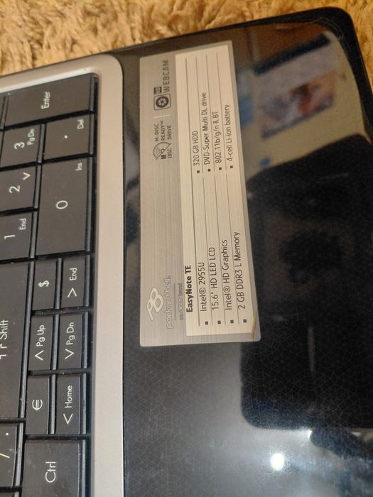 Ноутбук packard bell