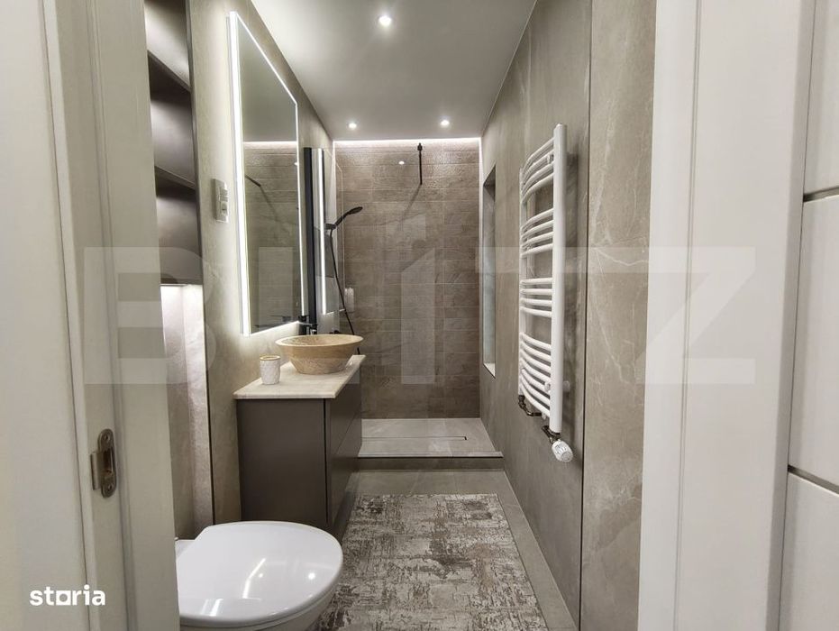 Apartament 2 camere Bloc Cicero, prima inchiriere, 2 dressinguri