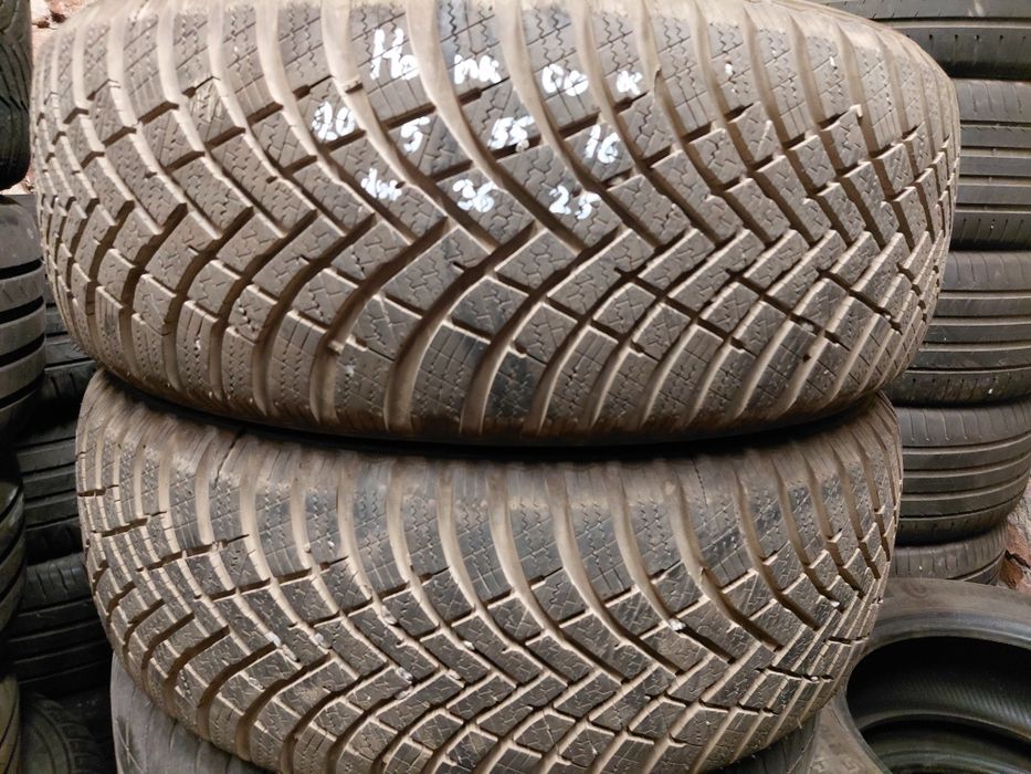 205/55/16" HANKOOK 2бр.гуми.дот3625