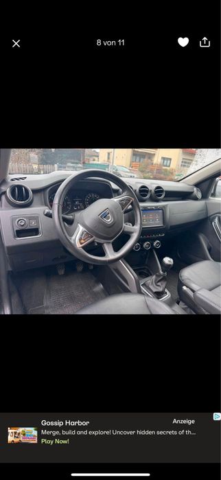 Dacia Duster 4x4 Full / Numere zoll Valabil 30 zile