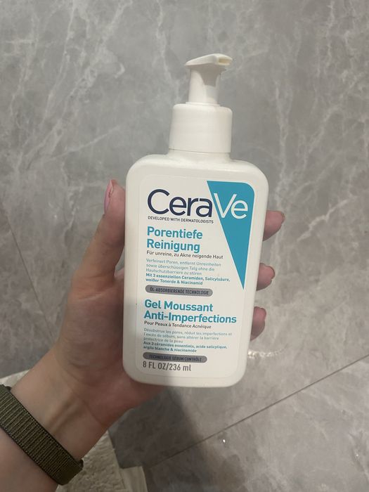 Умывашка для лица и тела CeraVe