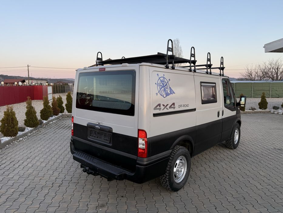 FORD TRANSIT 4X4 CAMPER OMOLOGAT EURO5 clima pilot fara rugina km real