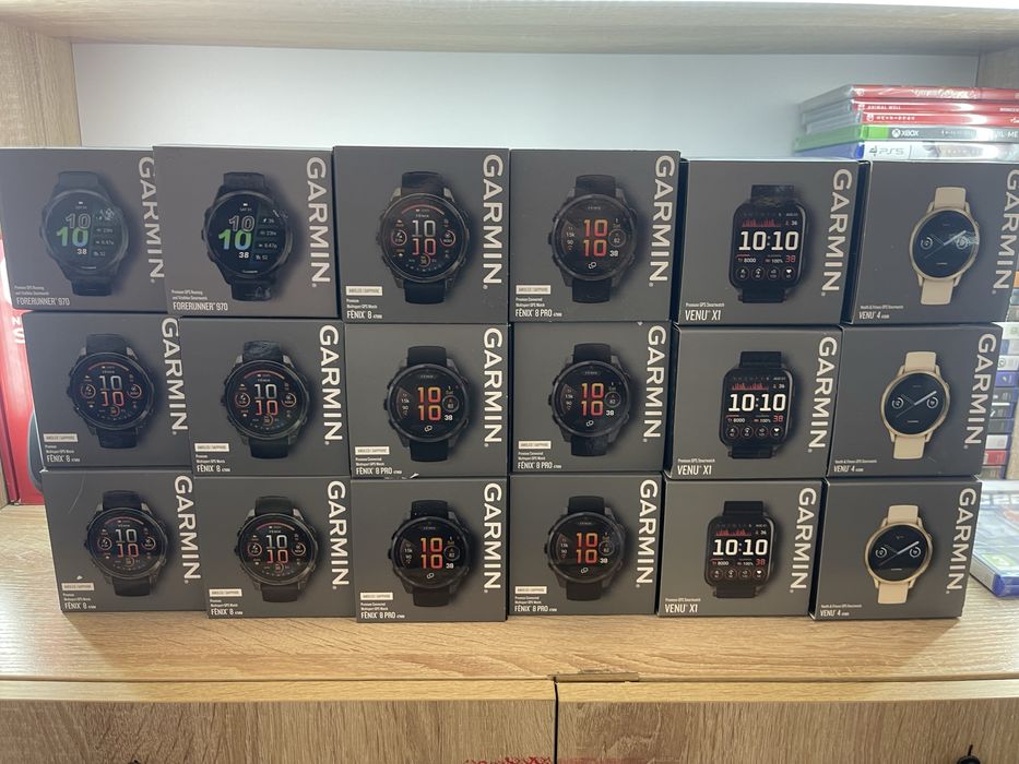 Все модели часов Гармин, Garmin Marq, fenix