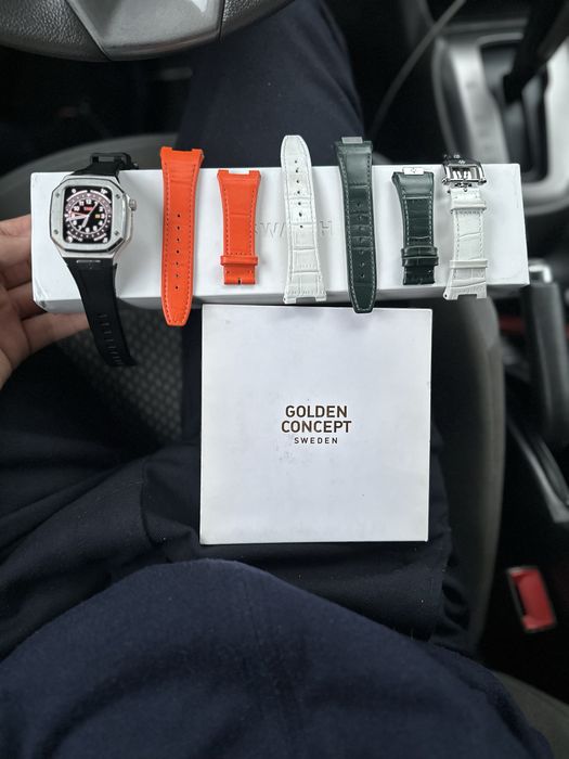 Apple Iwatch series 6, + Golden Concept