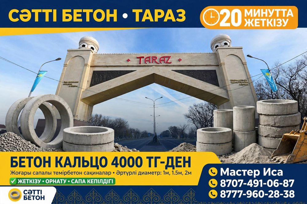 Кольца бетонные для Септика ЖБИ