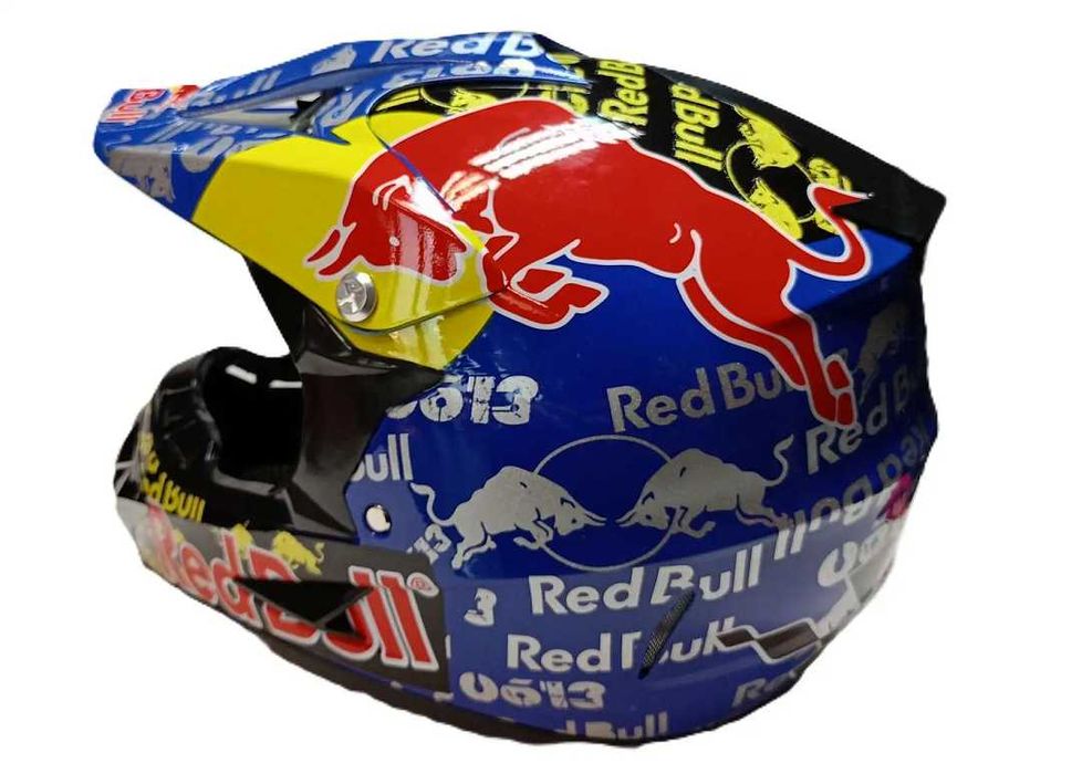 Каска Red Bull Крос Мотор/Скутер/Бъги/Вело/АТВ + очила -33150