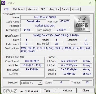 Kompyuter i-5 10400 MSI Gtx 1660 super Ram 32 Gb ssd m2 256, Hdd 2 Tb