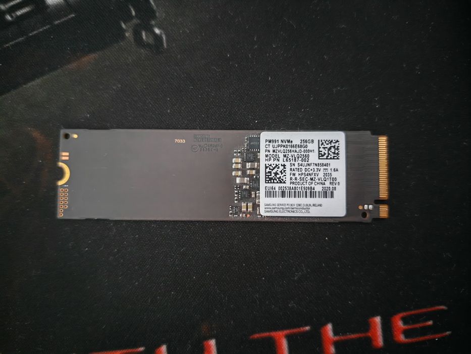 SSD M2 Samsung 256 GB PCIE Gen 3